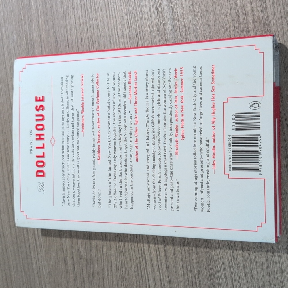 The Dollhouse by Fiona Davis Hardback - Picture 3 of 4